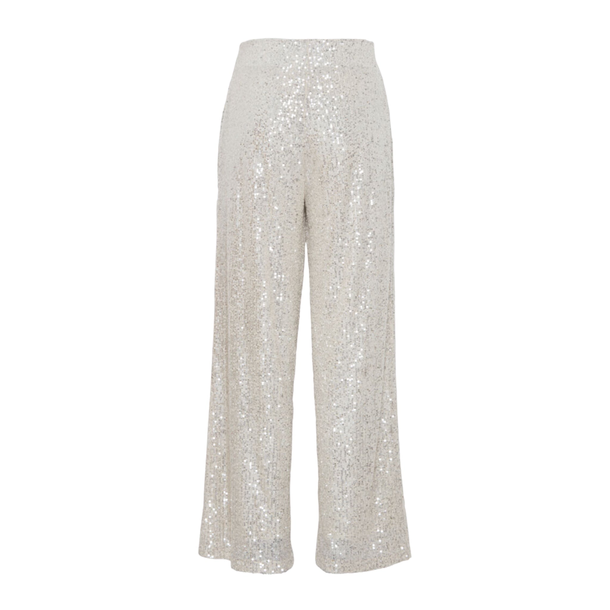 ICHI-Fauci-Sequin-Trousers-Frosted-Almond-Back-View